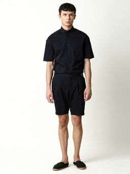 Rare Rabbit - Osaka Navy Blue Shorts