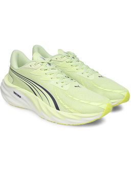 Puma - Men Green Velocity NITRO 4 Apple Spritz-Lux Lime Running Shoes