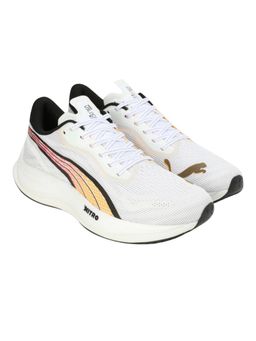 Puma - Men White Velocity NITRO 3 Res Running Shoes