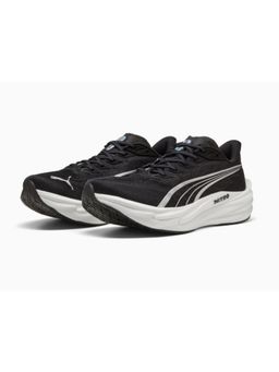 Puma - Men Black Deviate NITRO 4 WIDE Running Shoes
