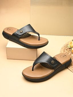 EGOSS - Women Black Lady Boss Sandals