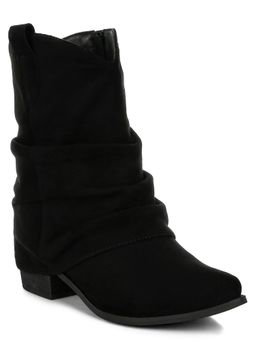 Rag & Co - Women Black Casual Boots