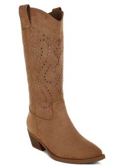 Rag & Co - Women Beige Casual Boots