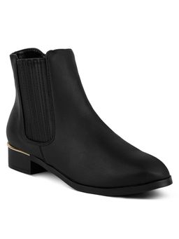 London Rag - Women Black Chelsea Boots