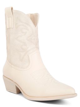London Rag - Women Beige Casual Boots