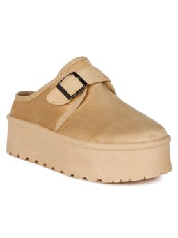 London Rag - Women Beige Clogs