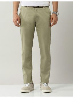 AD By Arvind - Mid Rise Green Modern Slim Fit Chinos