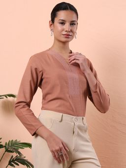 FITHUB - Peach Relaxed Fit Professional Top