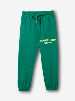 The Souled Store - Superhero Boys Green Joggers