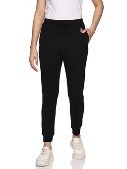 DOMIN8 - Women's Organic Cotton Joggers-Black