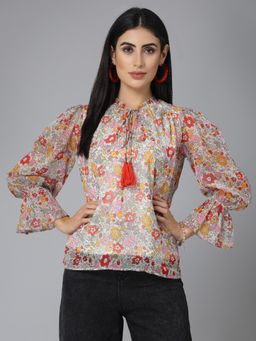 Style Quotient - Women Floral Printed Casual Top