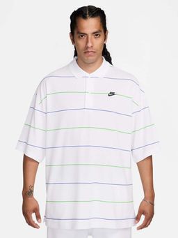 Nike - Sportswear Club Men's Oversized Striped Polo