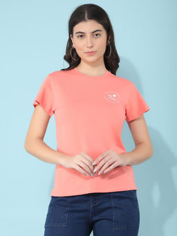 CRIMSOUNE CLUB - Women's Peach T-Shirt