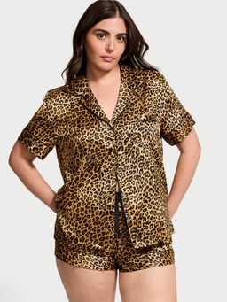 Victoria's Secret - Animal Print Modal Soft Long Shirt & Shorts (Set of 2)