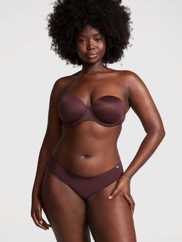 Victoria's Secret - PINK No-Show Thong Panty - Brown