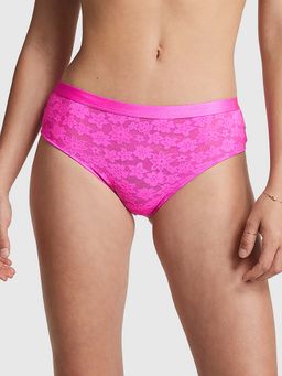Victoria's Secret - PINK Wear Everywhere Lace Cheekster Panty - Pink