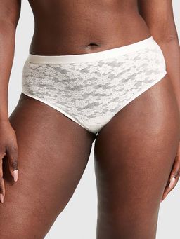 Victoria's Secret - PINK Wear Everywhere Lace Cheekster Panty - White