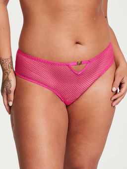 Victoria's Secret - Very Sexy Open-Back Fishnet Cheeky Panty - Pink