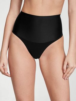 Victoria's Secret - Body by Victoria Smoothing Shimmer Thong Panty - Black