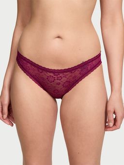 Victoria's Secret - The Lacie Lace Bikini Panty - Wine