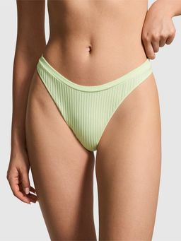 Victoria's Secret - PINK Seamless High-Leg Thong Panty - Green
