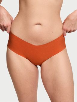 Victoria's Secret - No-Show Lace-Trim Hiphugger Panty - Rust
