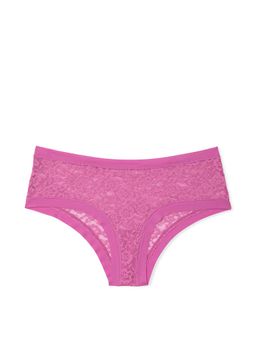 Victoria's Secret - No-Show Lace Cheeky Panty - Purple