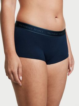 Victoria's Secret - Logo Cotton Boyshort Panty