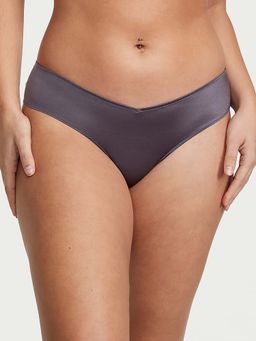 Victoria's Secret - Grey Strappy-Back High-Leg Cheeky Panty