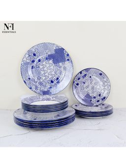 NFI Essentials - 18 Pcs Ceramic Dinner Set For Dining Set