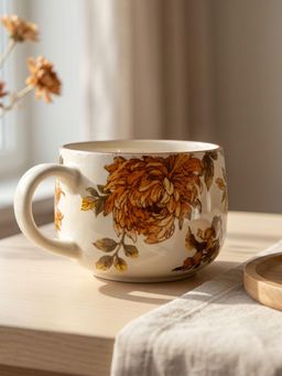The Confetti Tree - Handcrafted Ceramic Cappuccino Cup With Glossy Finish
