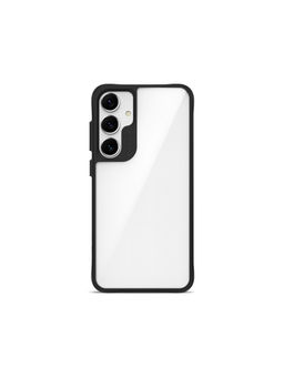 DailyObjects - Black Hybrid Clear Case Cover