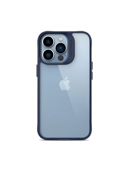 DailyObjects - Blue Hybrid Clear Case Cover
