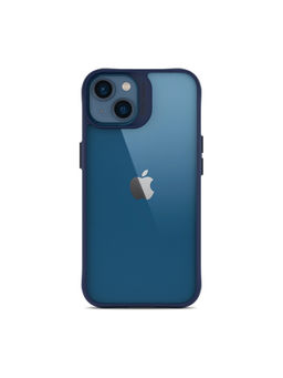 DailyObjects - Blue Hybrid Clear Case Cover
