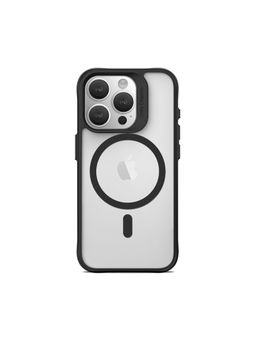 DailyObjects - Black Hybrid Clear Magsafe Phone Case Cover (iPhone 13 Pro)