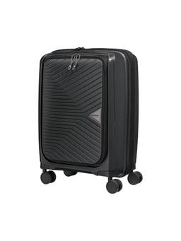 Wenger - Ultra-Lite Hard Side Dual Access Carry-On Black Trolley Bag (S)