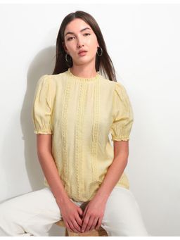 U.S. POLO ASSN. - Floral Self Design Top