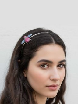 WRAPGAME INDIA - Iced Hive Bee Hairband -Pink