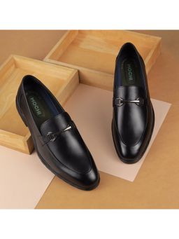 Mochi - Men Black Formal Loafers