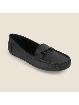 Metro - Women Black Slip On Casual Loafers