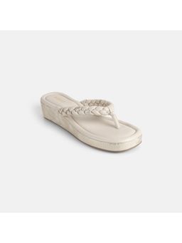 Mochi - Women Off White Open Casual Sandals