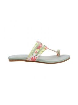 Mochi - Women Green Flats