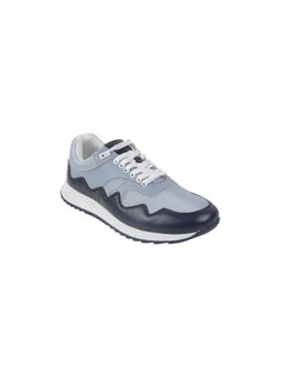 Mochi - Men Blue Lace Up Casual Sneakers