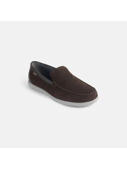 Mochi - Men Brown Slip On Casual Loafers