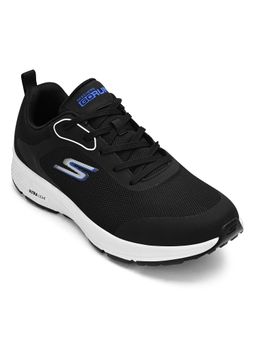 SKECHERS - Men Go Run Consistent Black White Running Shoes