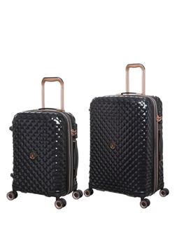 it luggage - Glitzy Black 24-20 Trolley Bag (Set of 2)