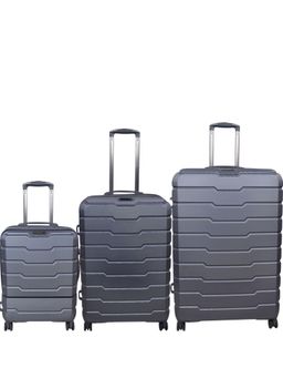 it luggage - Prosperous Metallic Grey Trolley Bag (Set Of 3)