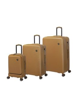 it luggage - Rapidity Cuban Gold Trolley Bag (Set Of 3)