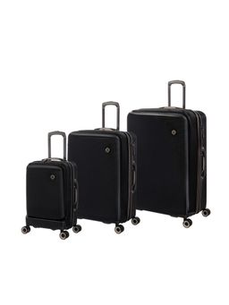it luggage - Rapidity Black Trolley Bag (Set Of 3)