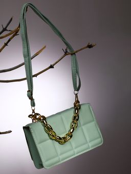 Haute Sauce - Women Structured Green Hand Bag